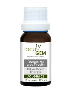 Méridien 02 - Énergie du gros intestin - ACUGEM gemmothérapie BIO, 15 ml